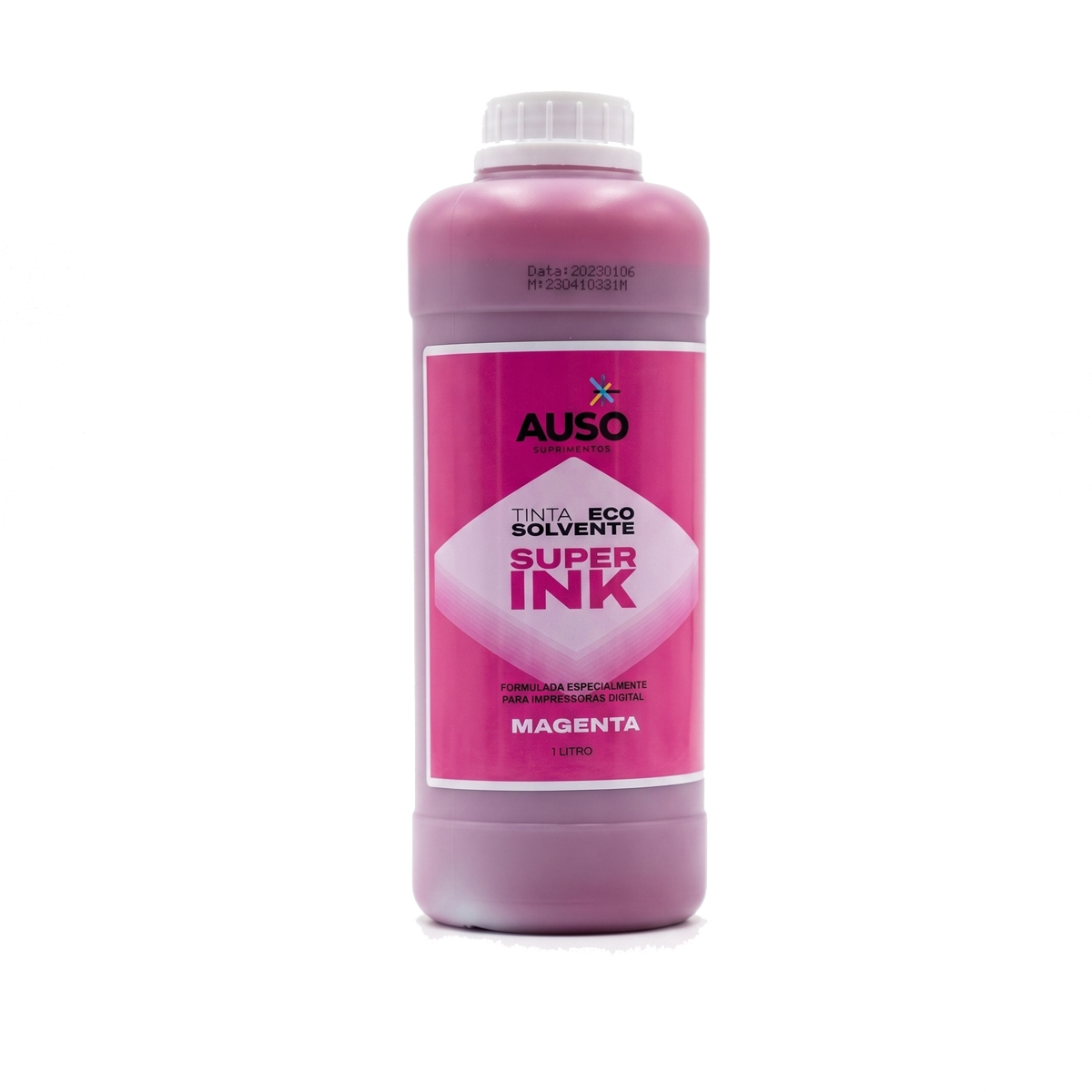 Tinta AUSO EcoSolvente Magenta 1L IMP
