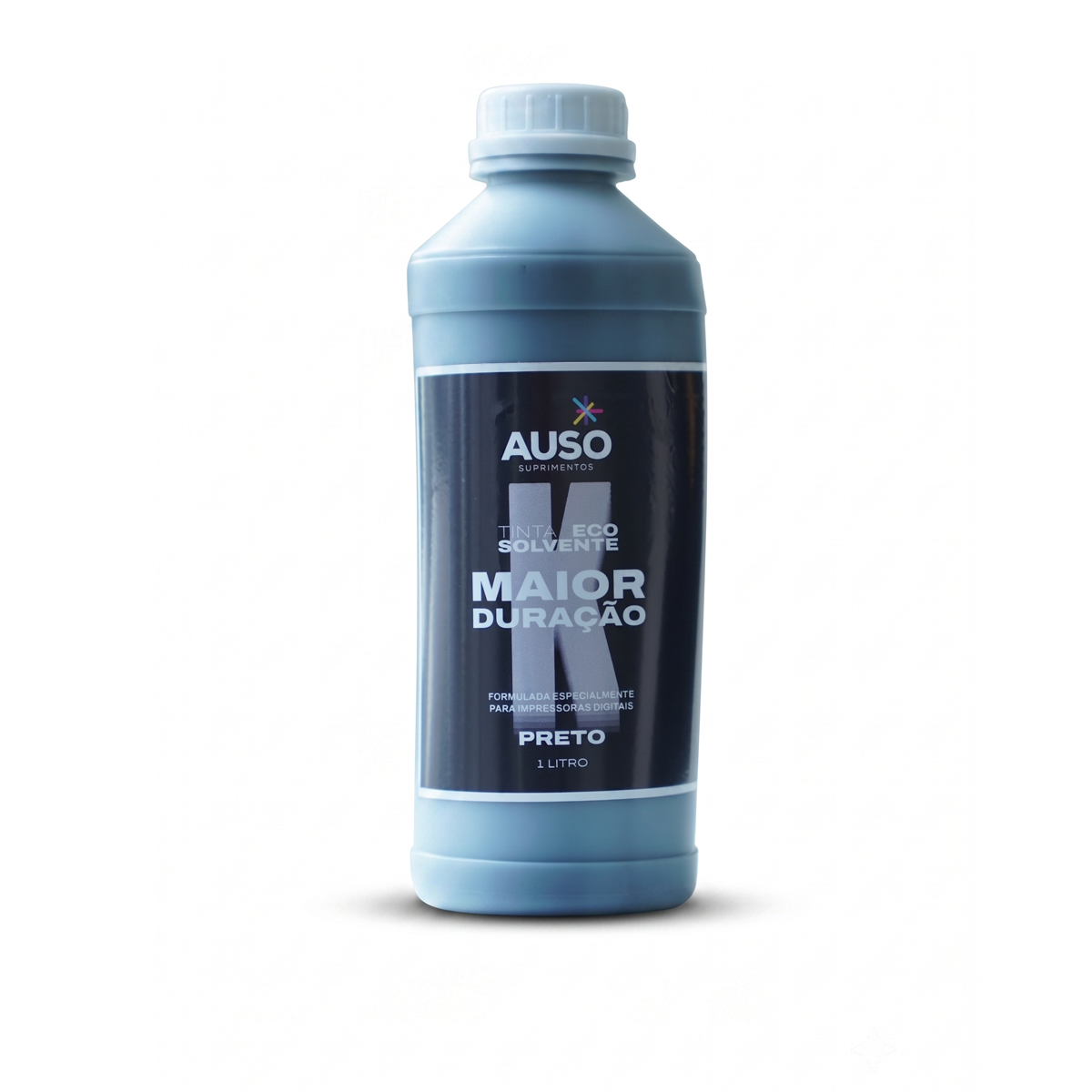 Tinta Eco Solvente Alta Duracao Preta 1L