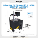 Maquina Vuze Fibra 50W Desktop Seminova