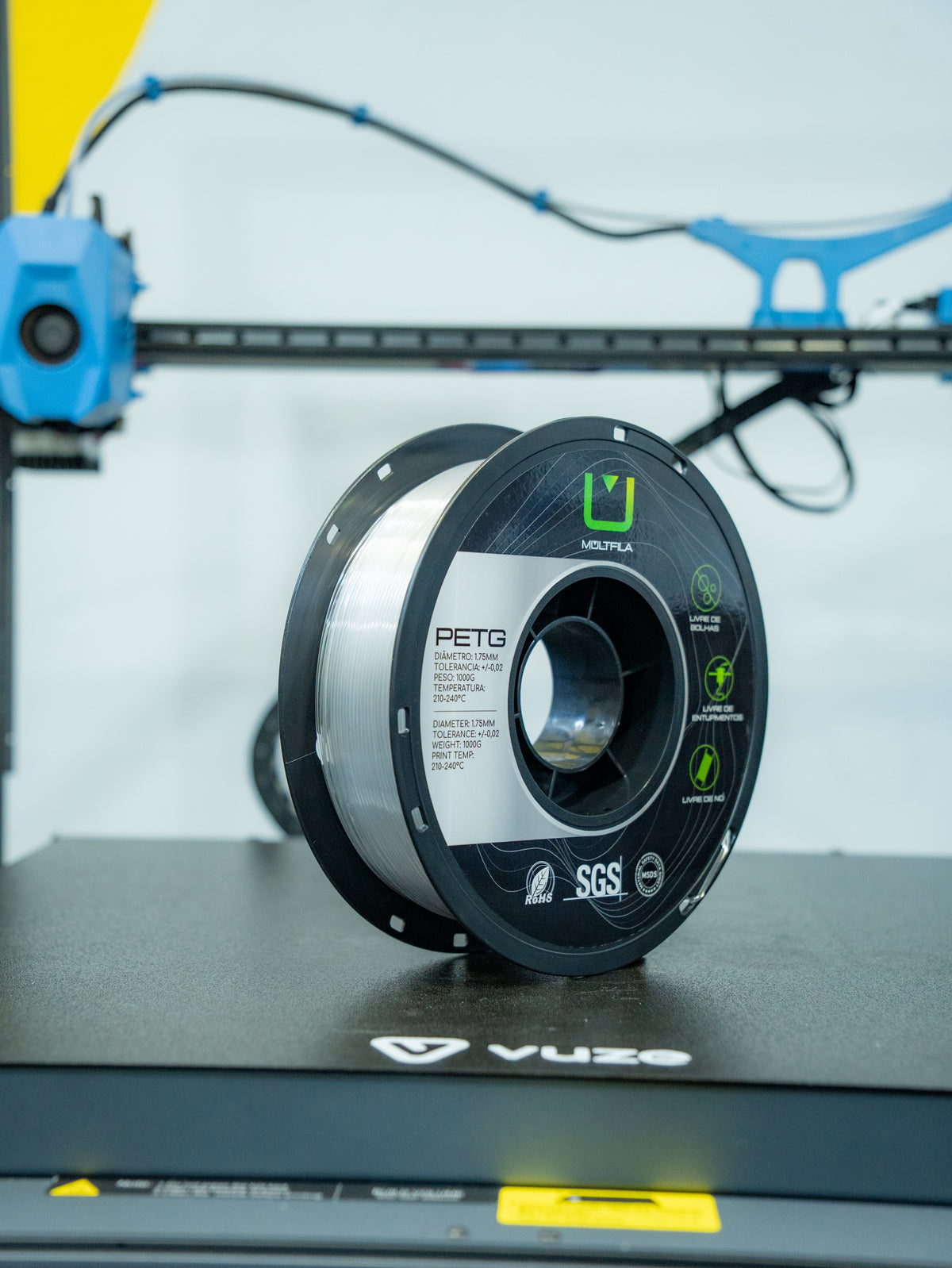 FILAMENTO PETG MULTFILA TRANSPARENTE